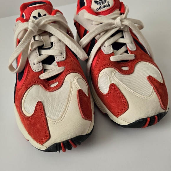 Adidas White Red Collegiate Navy Sneakers - Picture 4 of 10